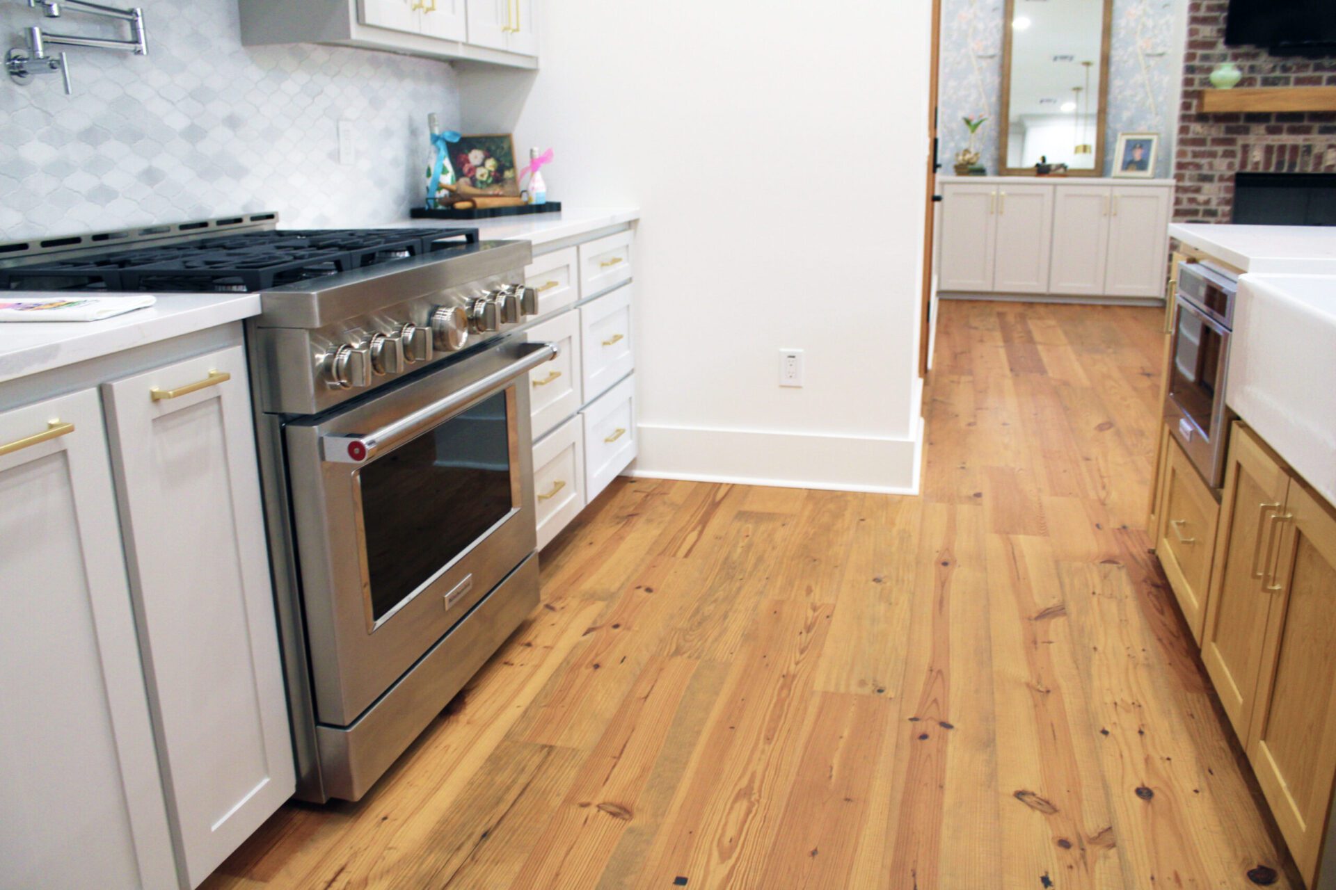 Engineered Reclaimed Heart Pine Flooring Louisiana Climate Stable